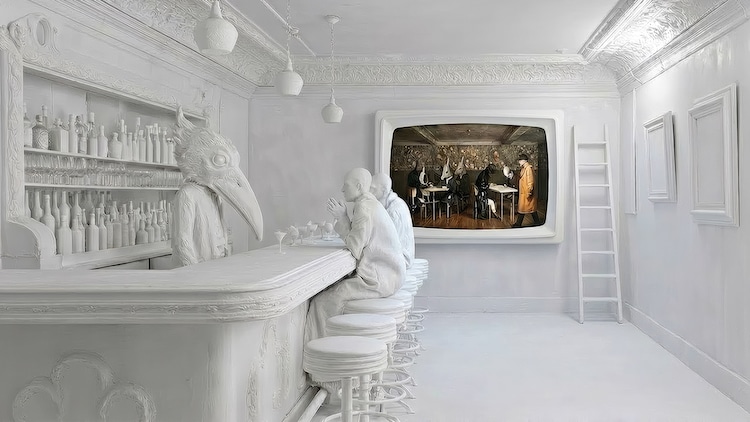 Still from Ladder by Anna Réka and David Szauder